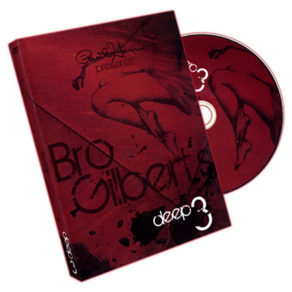 Deep 3 by Bro Gilbert (DVD and Deck)