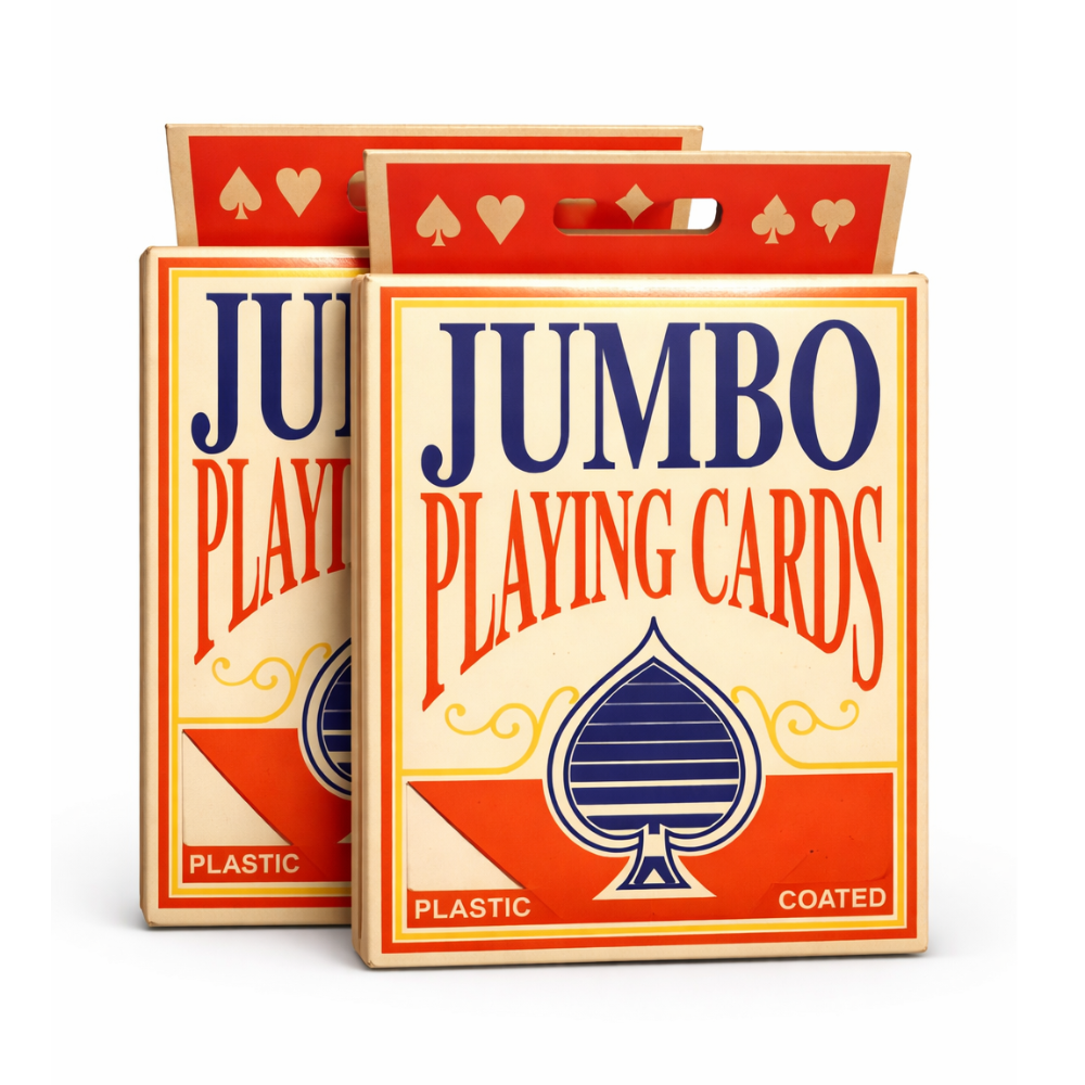 Jumbo Playing Cards ( 2Pcs)