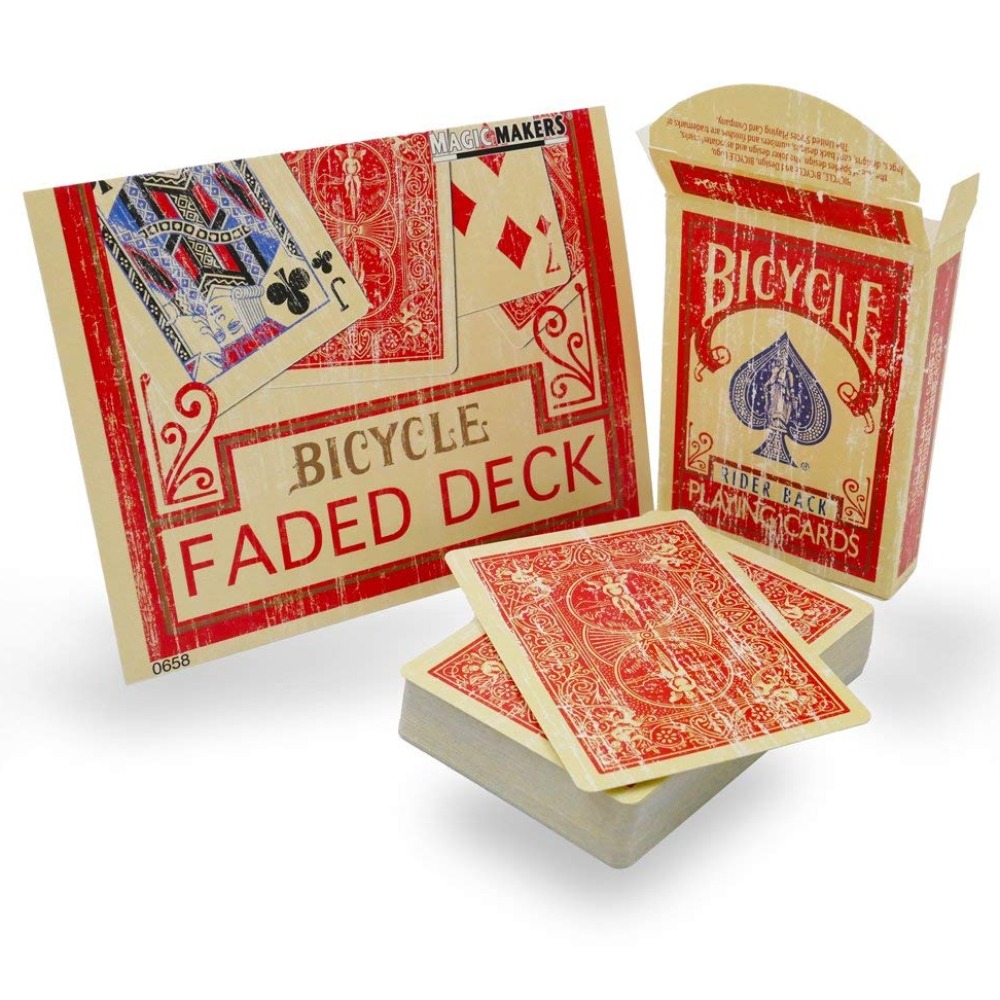 Faded 808 Bicycle Deck (Red)