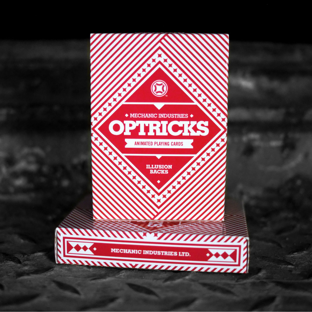 Mechanic Optricks (Red) Deck by Mechanic Industries