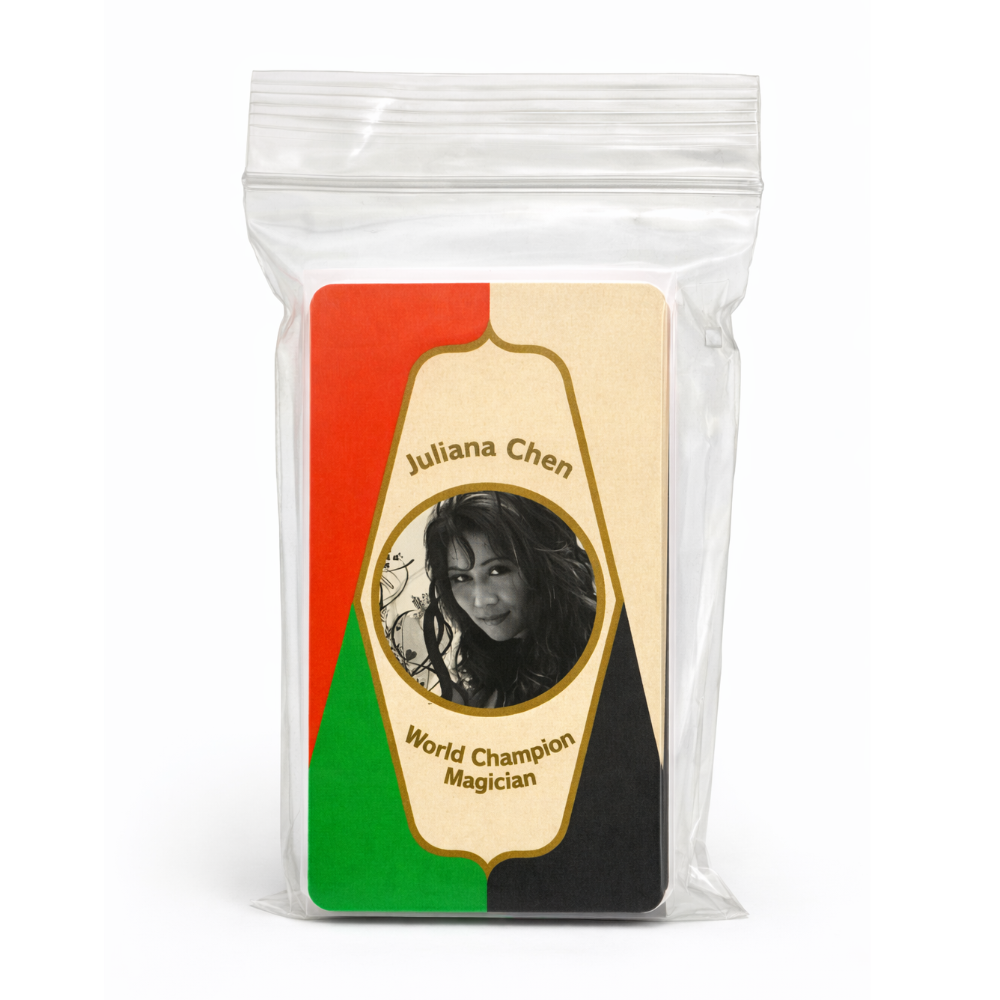 Long Fanning Cards (4 colors) by Juliana Chen