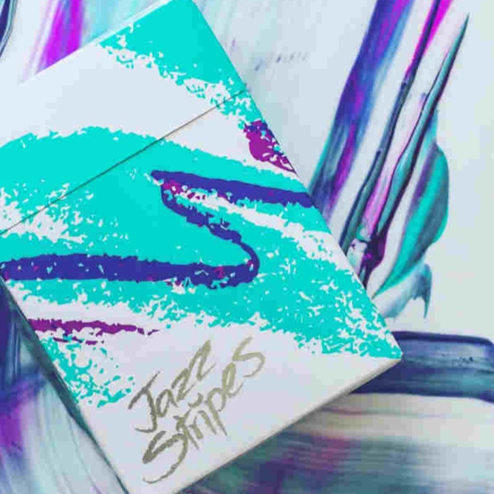 Jazz Stripes Playing Cards