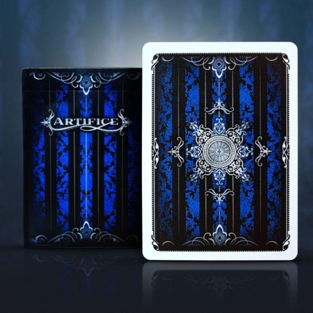 Artifice Blue v2 Playing Cards by Ellusionist