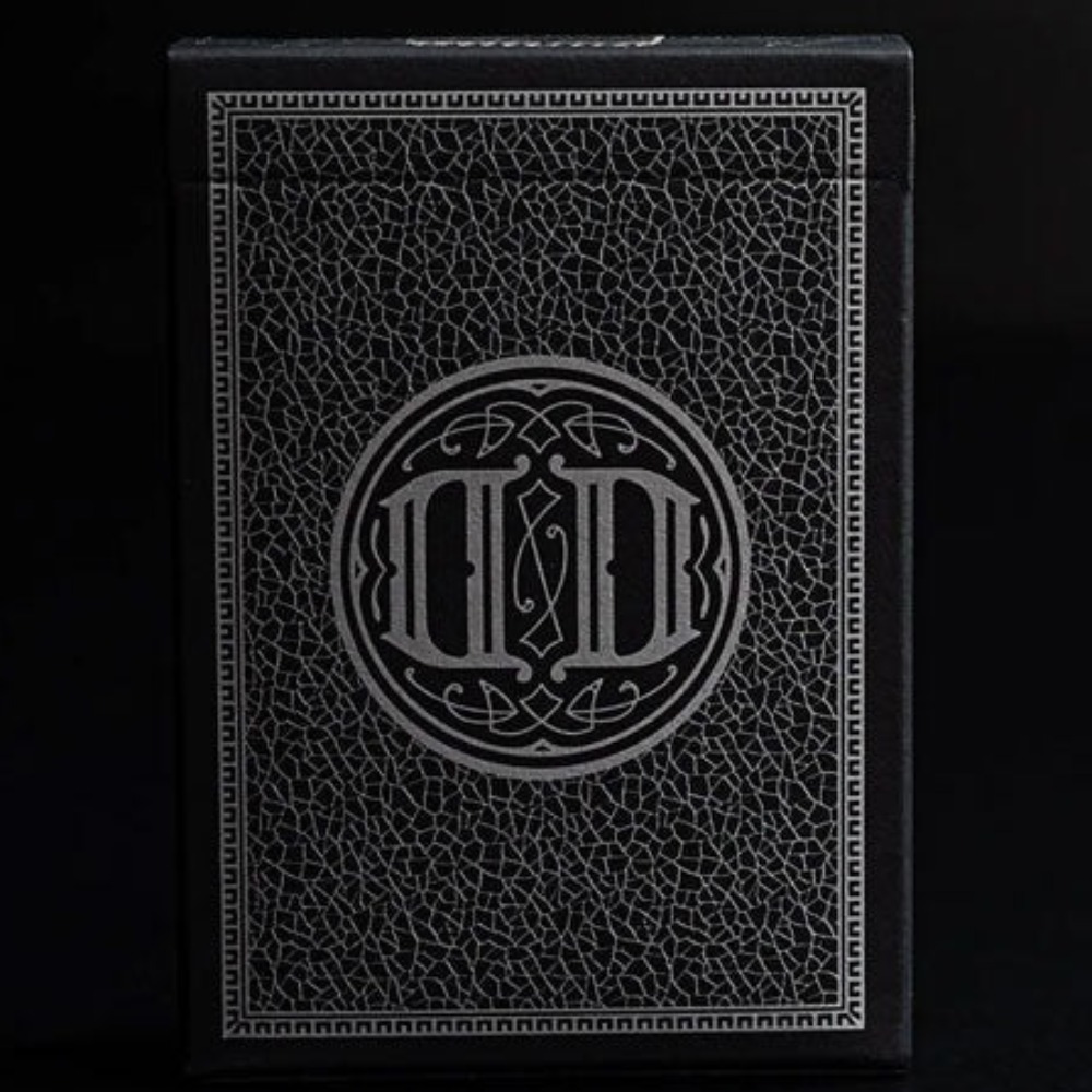 Smoke & Mirrors x Fulton (Mirror-Black) Playing Cards by Dan & Dave