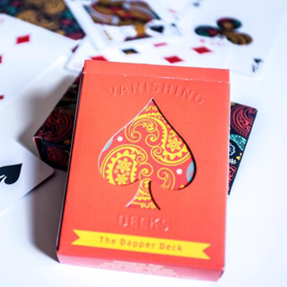 The Dapper Deck (Orange) Printed at USPCC by Vanishing Inc