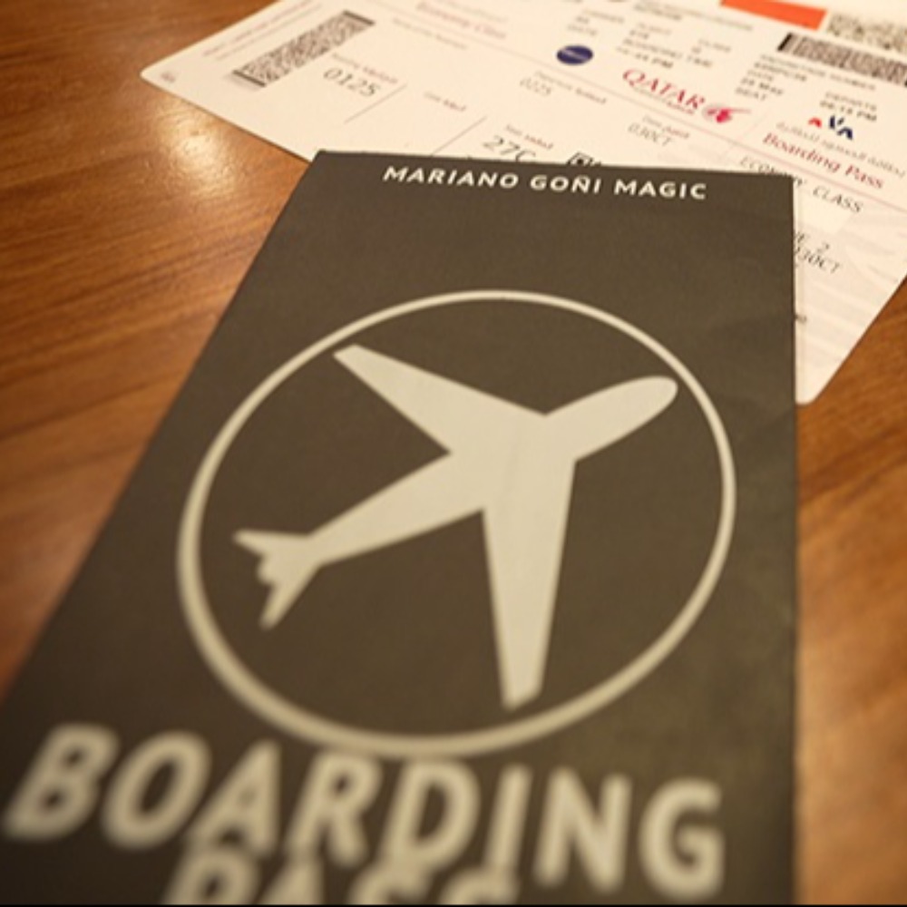 Boarding Pass by Mariano Goni
