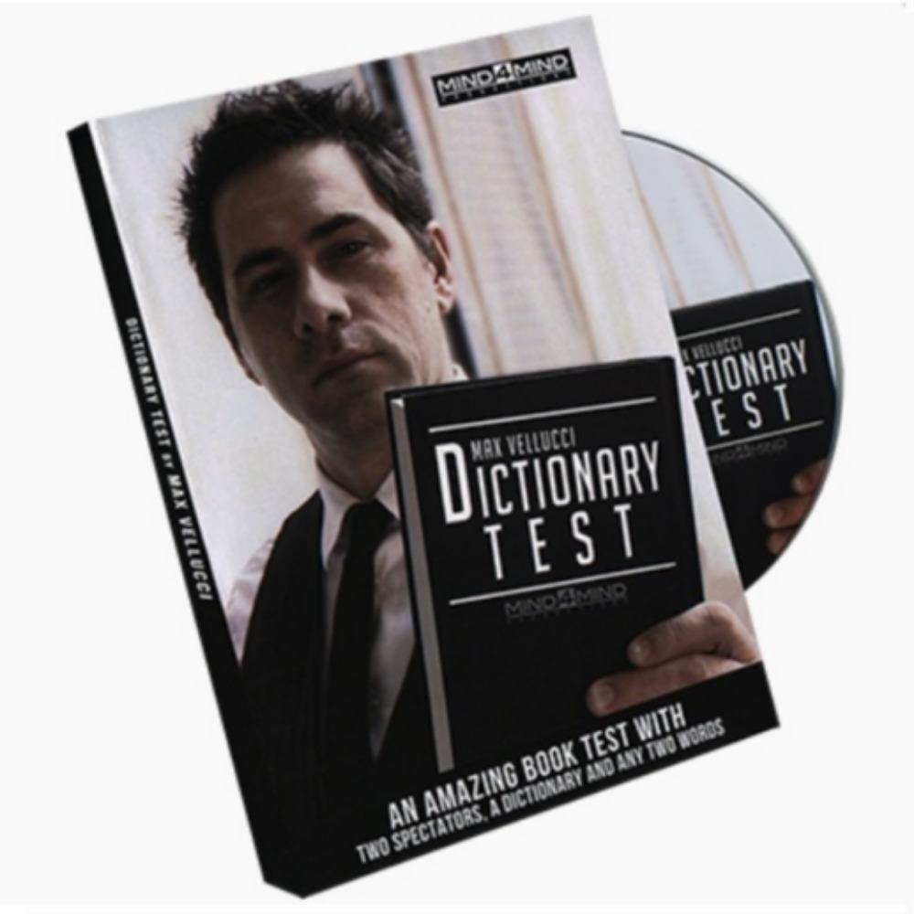 Dictionary Test by Max Vellucci