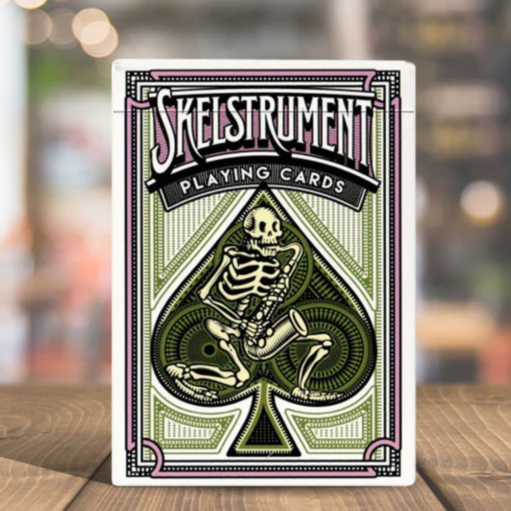 Skelstrument Playing Cards Printed by US Playing Card