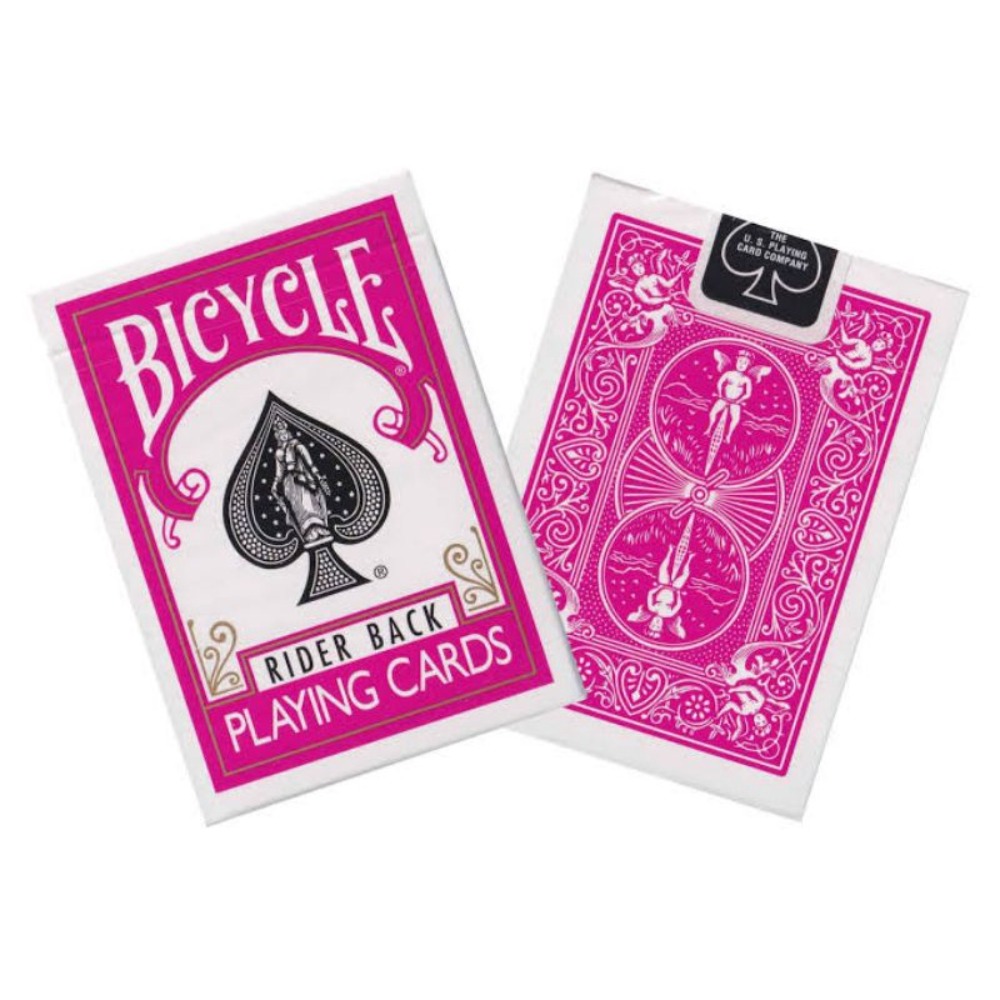 Cards Bicycle Fuchsia Back USPCC