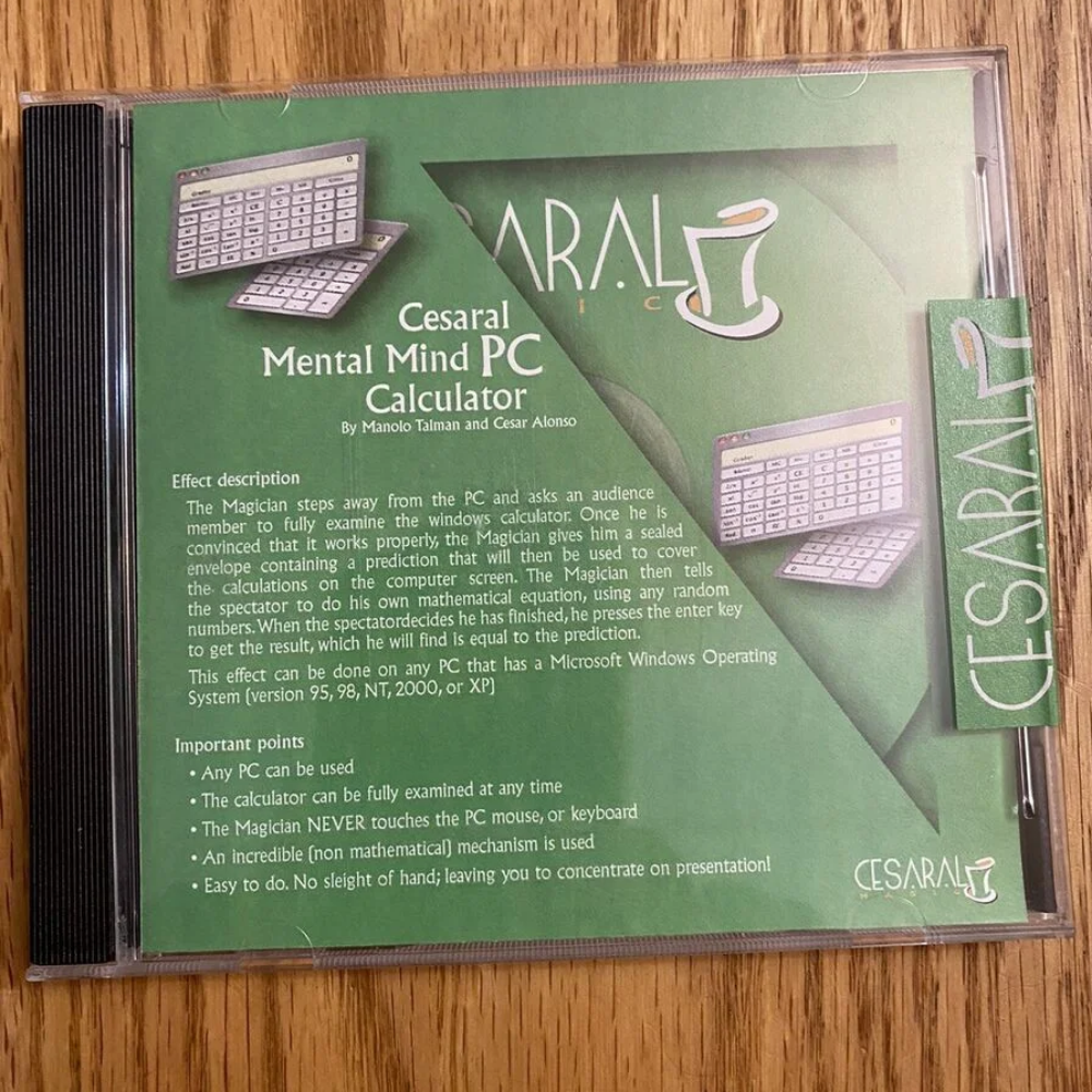 Cesaral Mental Mind PC Calculator by Manolo Talman