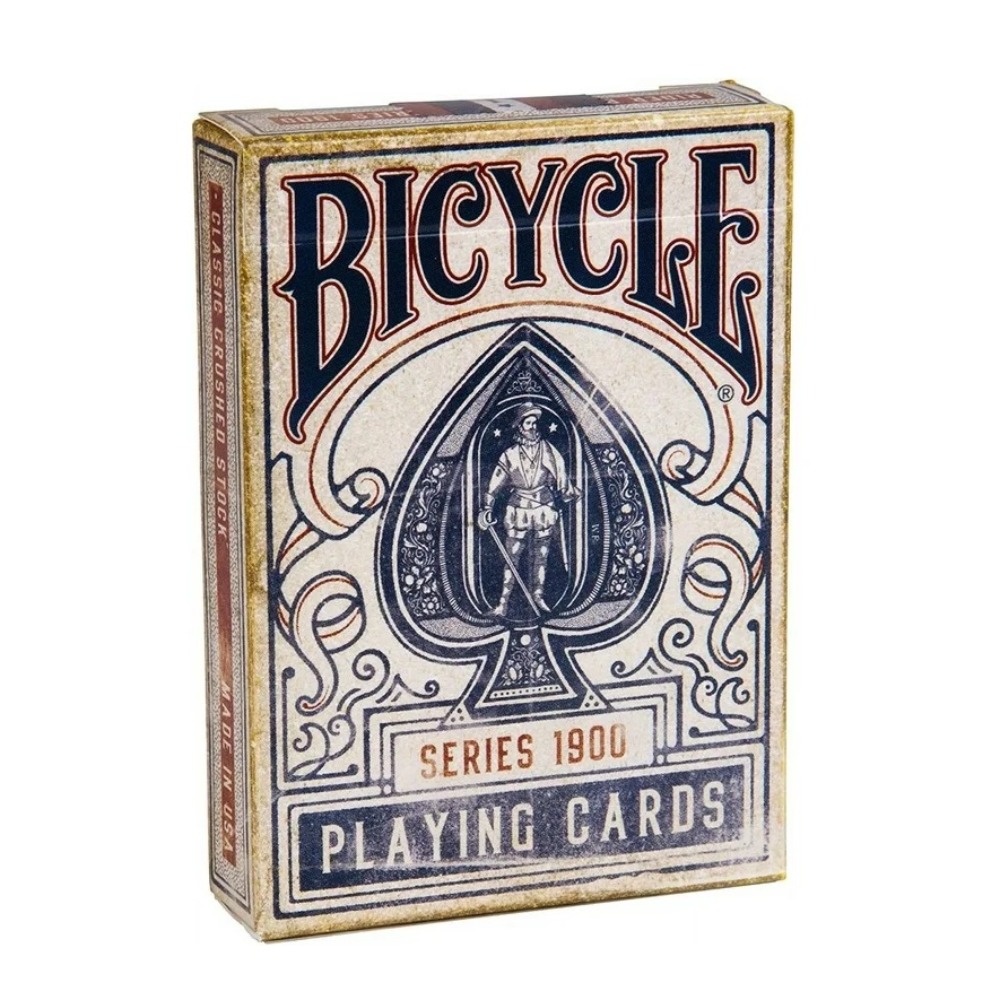 Bicycle 1900 (Blue) Playing Cards