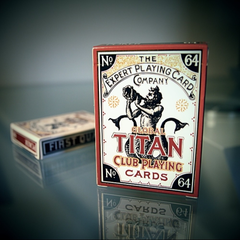 Global Titans by Expert Playing Card Co. (Classic Gold)