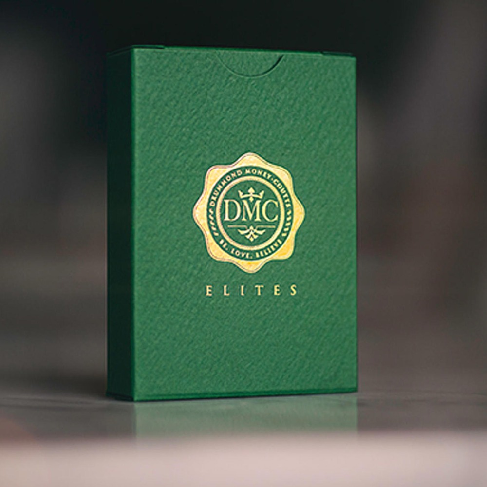 DMC ELITES V4: Marked Deck (Forest Green Phantom Finish) Playing Cards