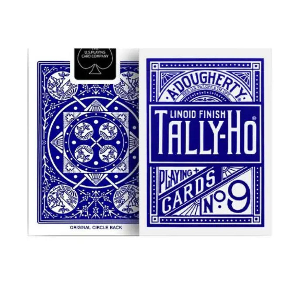 Cards Tally Ho Fan Back Poker size (Blue)