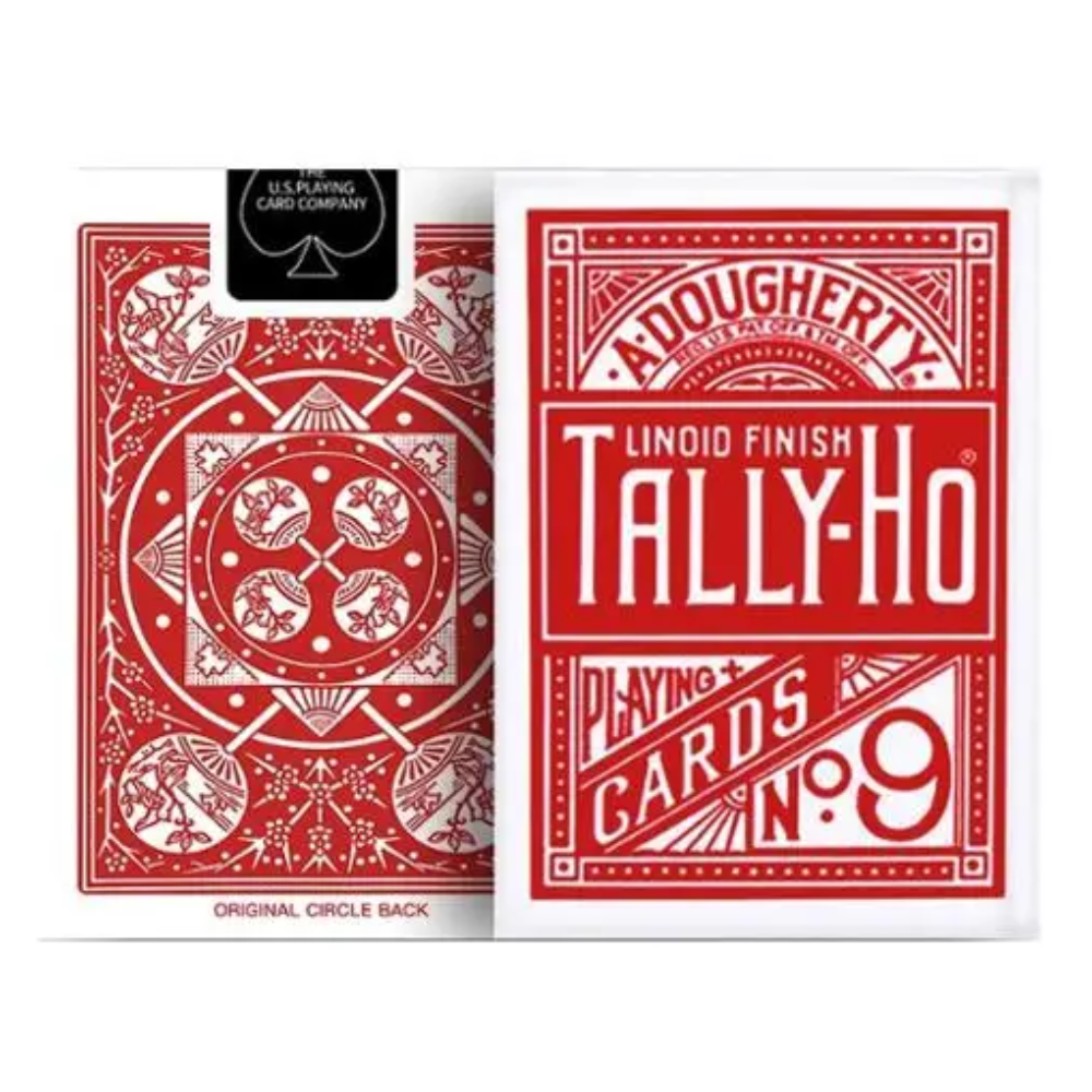 Cards Tally Ho Fan Back Poker size (Red)