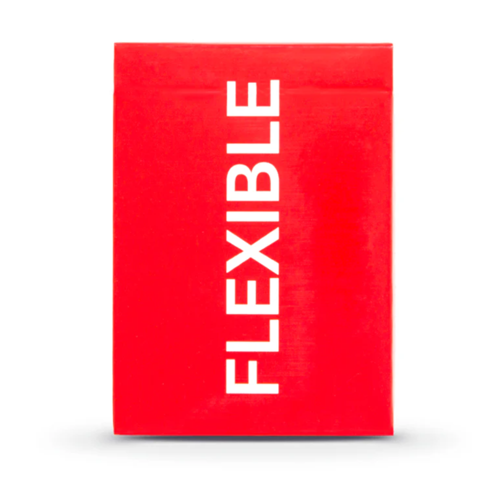 FLEXIBLE (Red) Playing Cards by TCC
