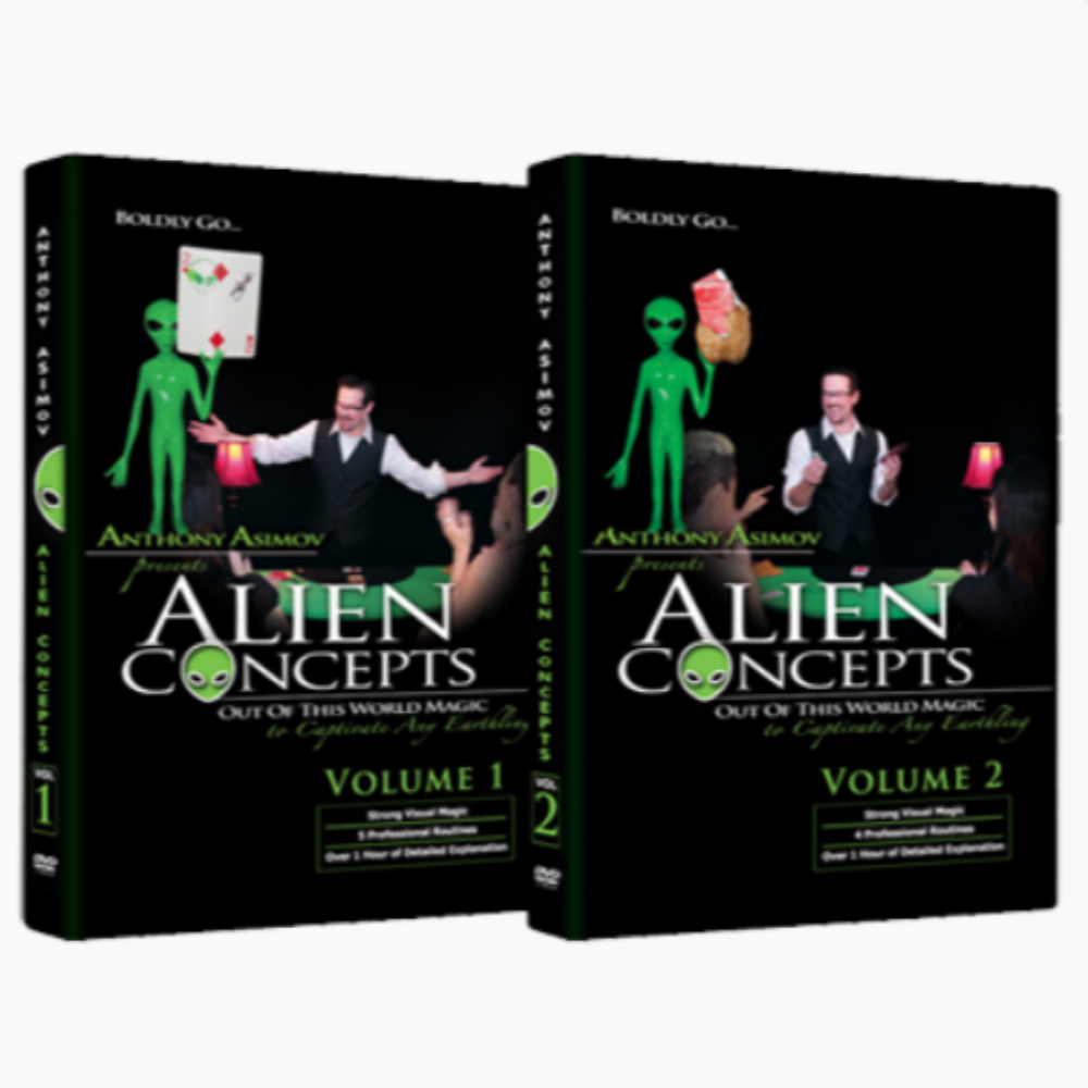 Alien Concepts by Anthony Asimov (2 DVD Set) Black Rabbit Series