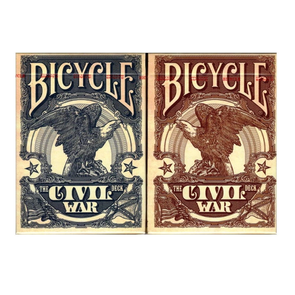 Bicycle Civil War Deck by US Playing Card Co (2pcs)