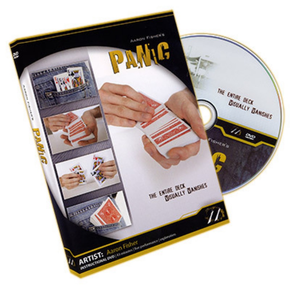 Panic (DVD + Gimmick) by Aaron Fisher